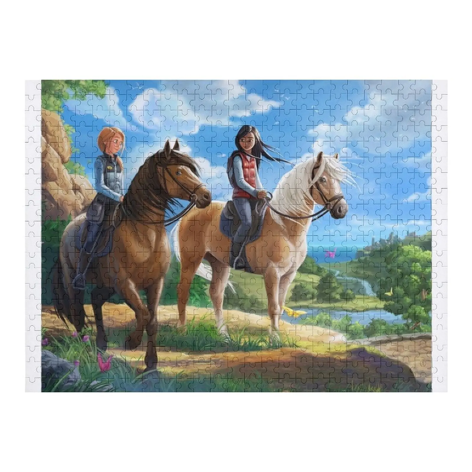

Horse - Star Stable Jigsaw Puzzle Customizable Child Gift Photo Personalized Gifts Wooden Name Custom Personalized Puzzle