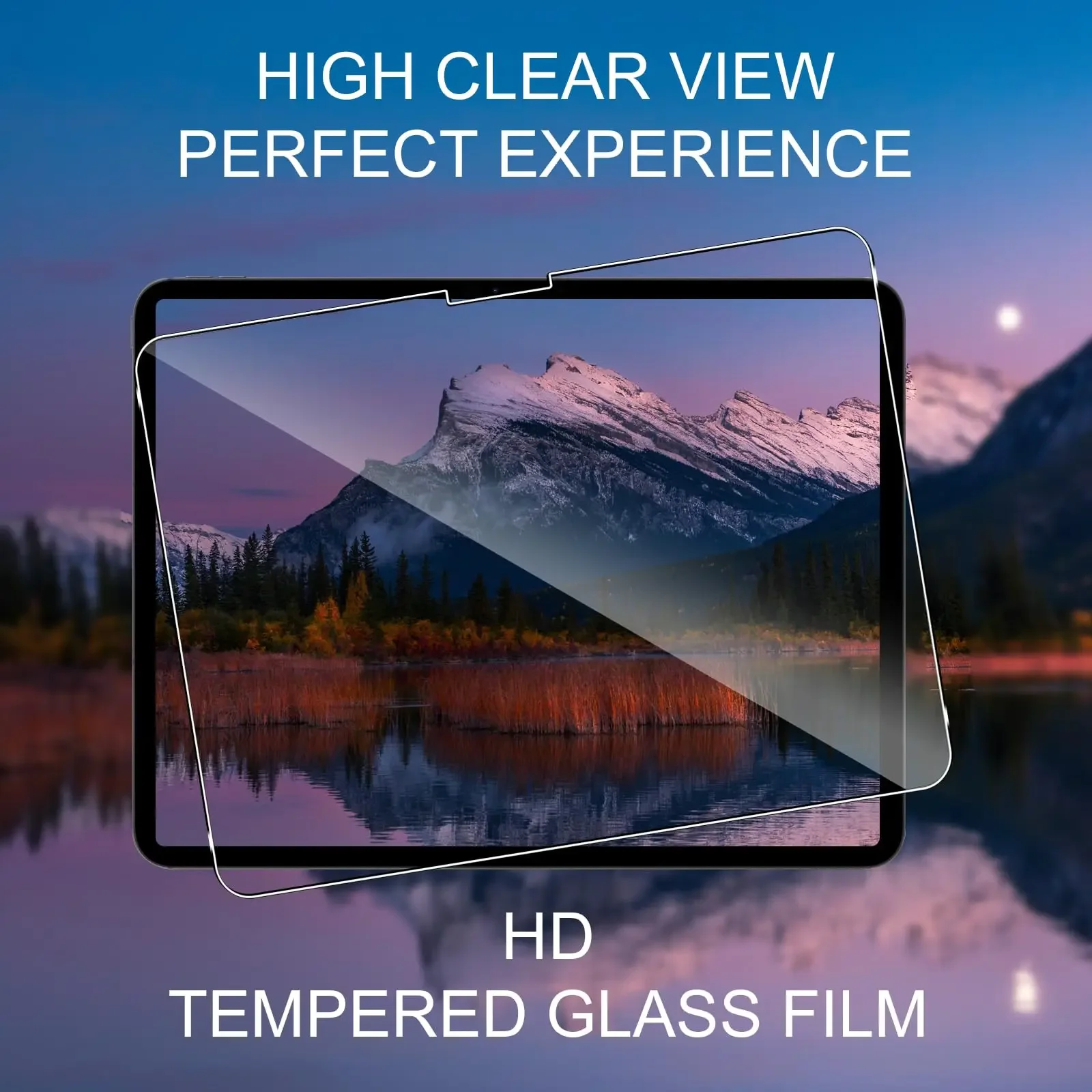 3Pcs Tempered Film for iPad Pro 13'' 2024 / iPad Air 13 Inch Tablet Screen Protector 9H Protective Glass Anti-Scratch Bubble-Fre