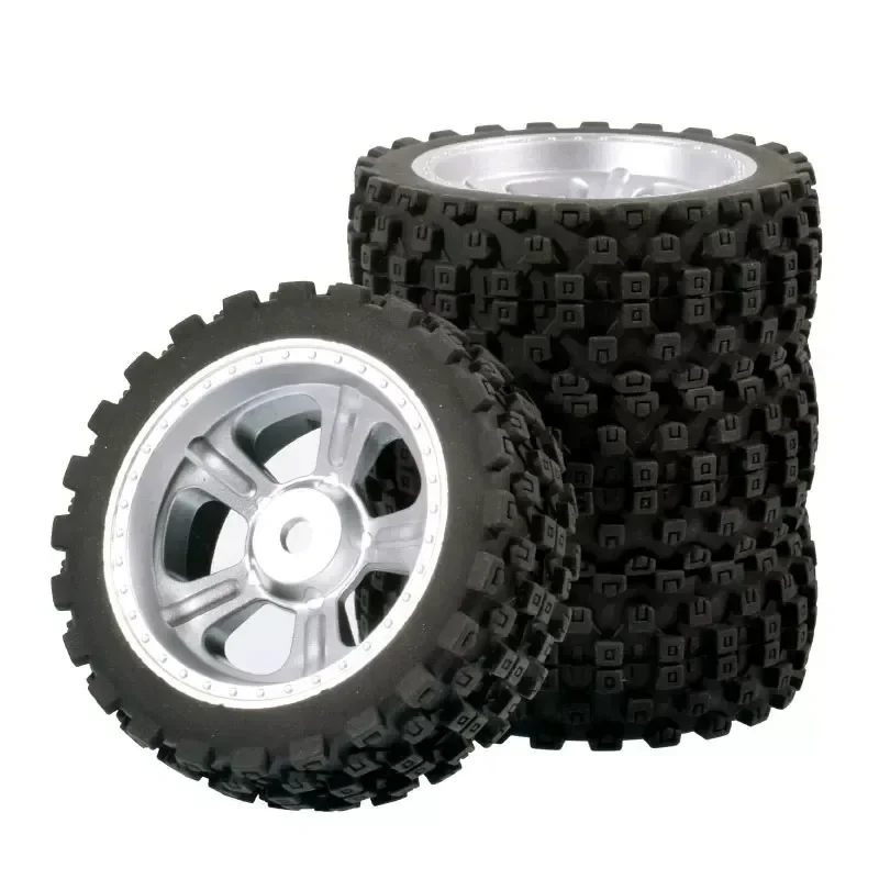RC Wheel and Rubber Tires OD 70mm for Tamiya TT01 TT02 XV01 HSP HPI Kyosho Trxs WLtoys 1/10 On-Road Touring Car 94123