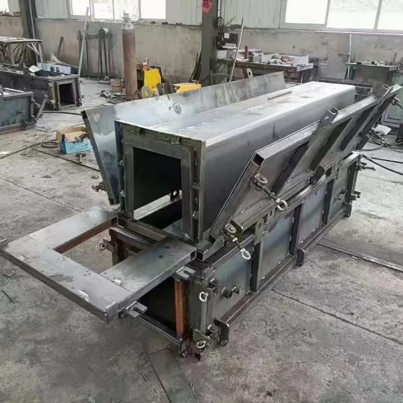 Customized concrete u-groove mold Precast concrete channel steel mold for drainage
