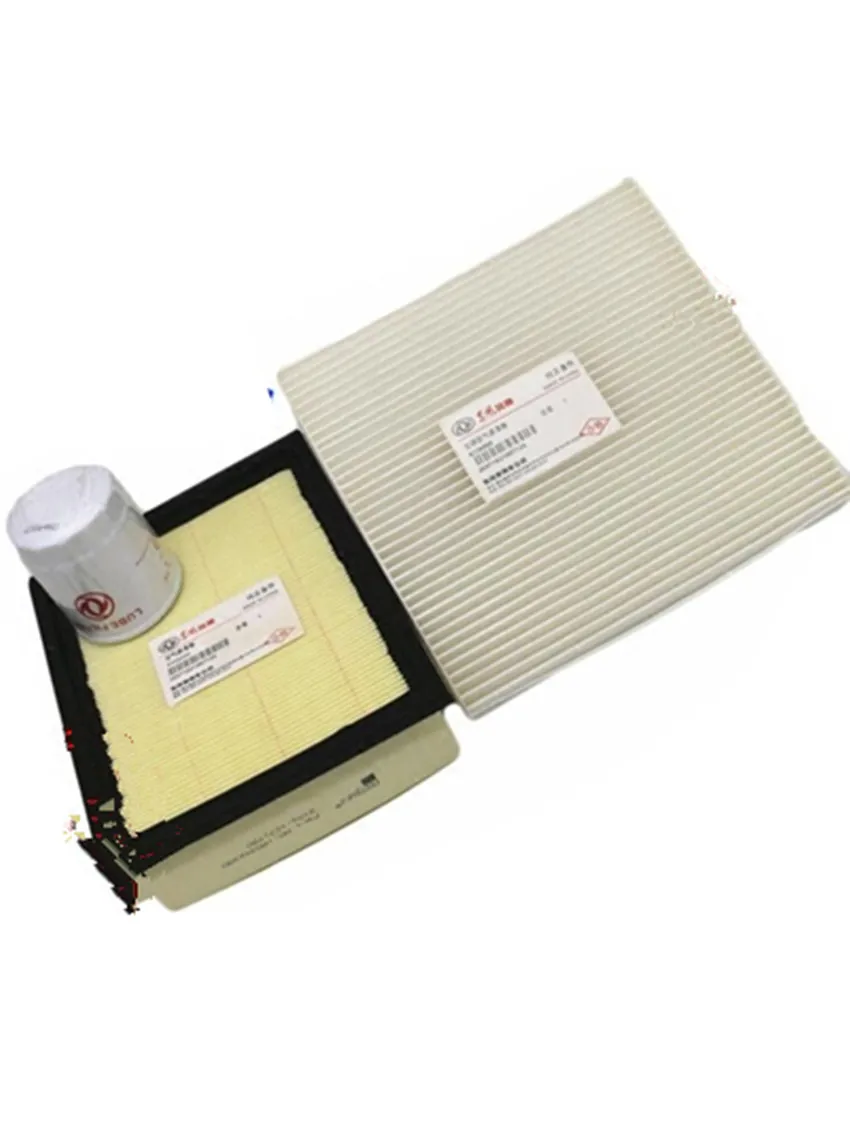 3 pcs/set Filter Kit for DongFeng Fengshen DFM S30 H30 CROSS Engine 1.5L Air Filter&Oil Filter&Cabin Filter
