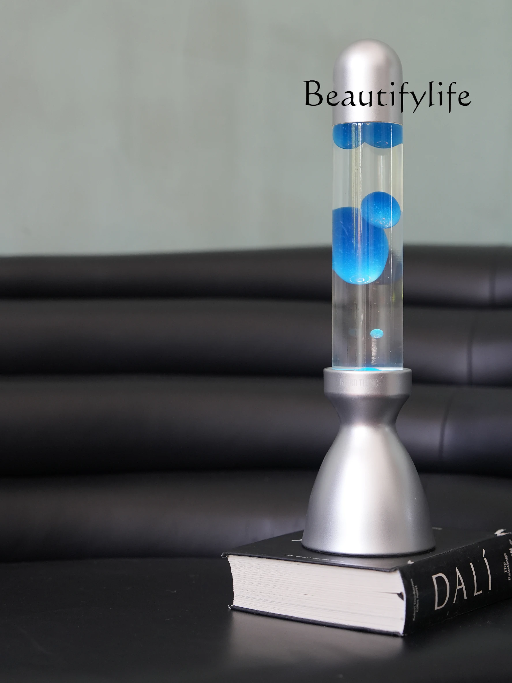 โคมไฟลอยตัว วบิซาดี้ สไตล์มินิมอล ตกแต่งโต๊ะทำงาน โคมไฟลาวา ให้แสงไฟสร้างบรรยากาศ