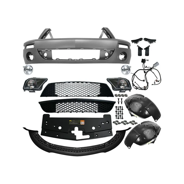 

Good Price Car Parts Front GT500 Front Bumper Conversion Kit Body Kit For Ford Mustang 2005-2009