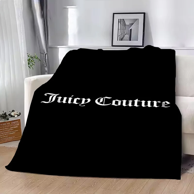 Fashion J-Juicy Cool C- Couture Anime Cartoon Throw Blanket Plead Cover Office Soft Plaid With Print Catnap Sofas Blankets Down