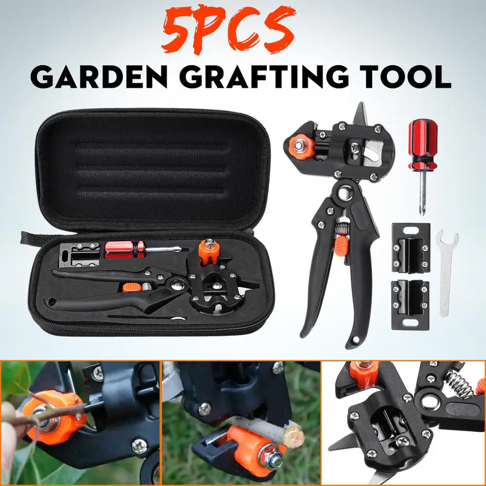 

Garden Grafting Tool Set Fruit Tree Pro Pruning Shears Scissor Cutter Cutting Tools
