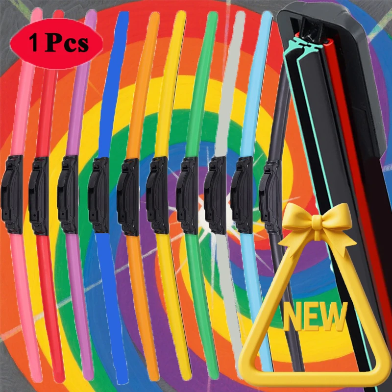 

Colorful For Audi A2 Hatchback 1.2 1.4 1.6 8Z0 2000 2001 02 03 04 2005 28" Car Double Rubber Windshield Wiper Blades Automobile