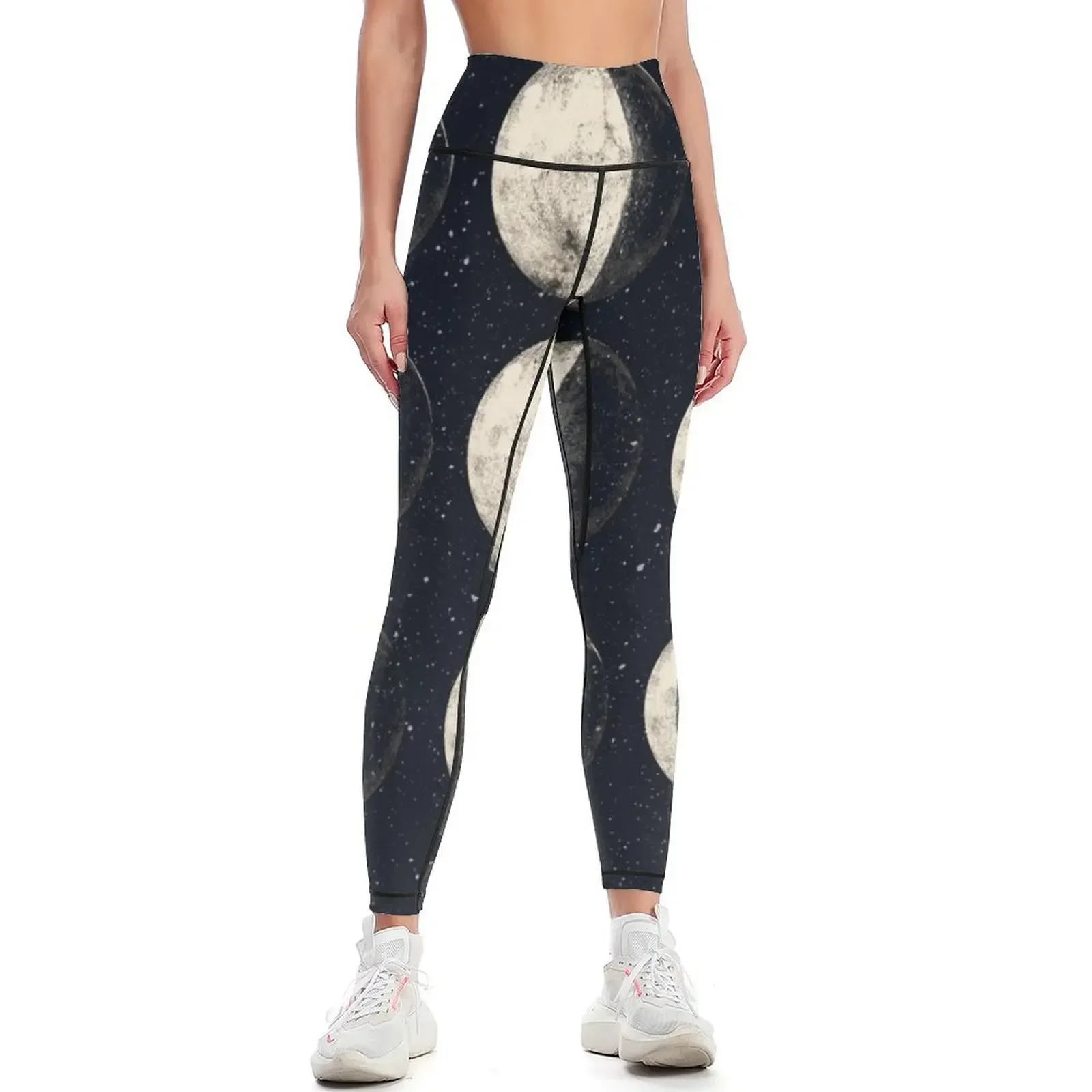 

Moon Cycle Leggings sporty woman gym trousers Leginsy push up for girls Womens Leggings