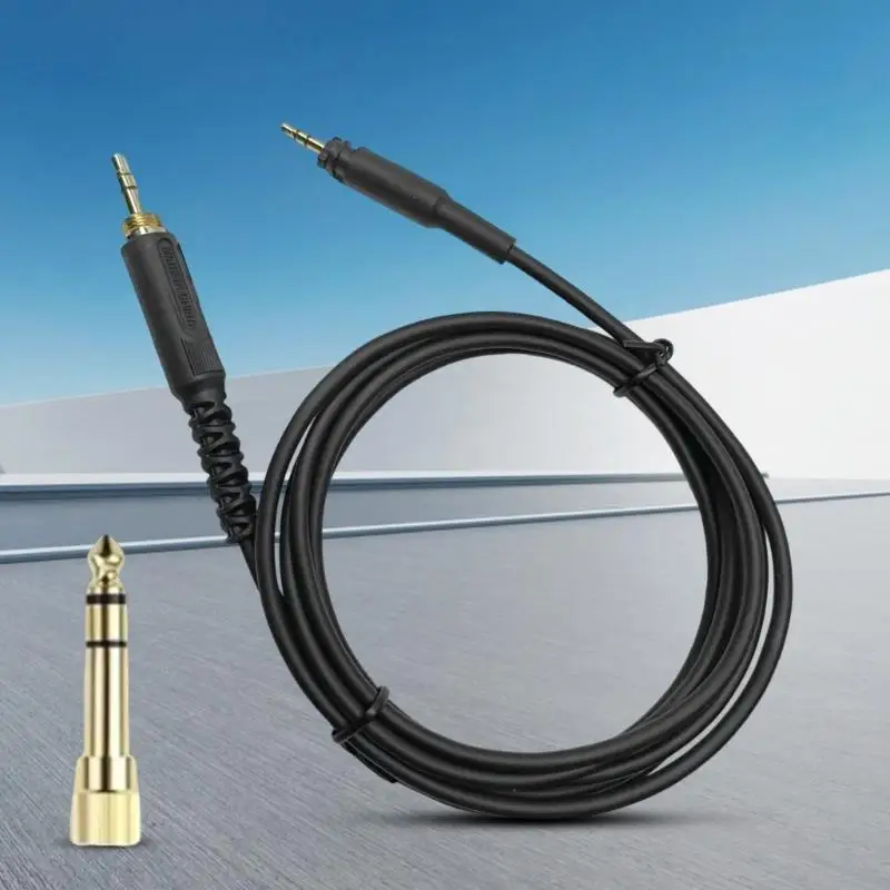 2025 Nouveau câble amélioré remplacement 3,5 mm à 2,5 mm Cordon transmission sonore avec 6,35 mm