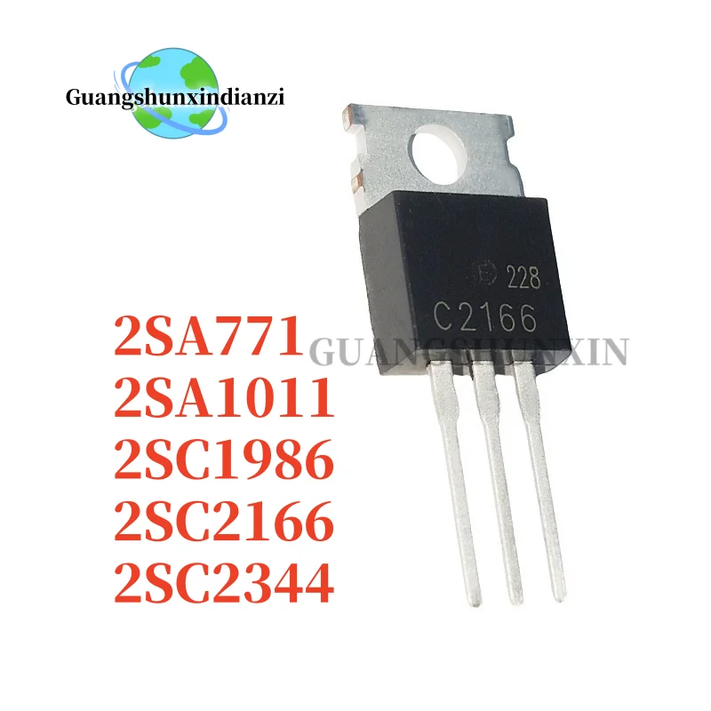 10PCS Brand new  2SA771 2SA1011 2SC1986 2SC2166 2SC2344 A771 A1011 C1986 C2166 C2344 TO-220 Best Quality transistor