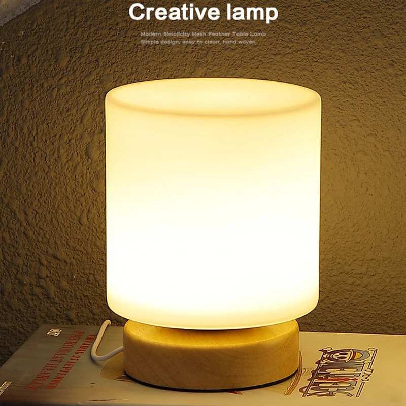 Imagem -05 - Led Cube Cylinder Ball Night Light Lâmpada Usb Plug Decoração de Quarto de Casa Presentes Criativos para Crianças Crianças Casal