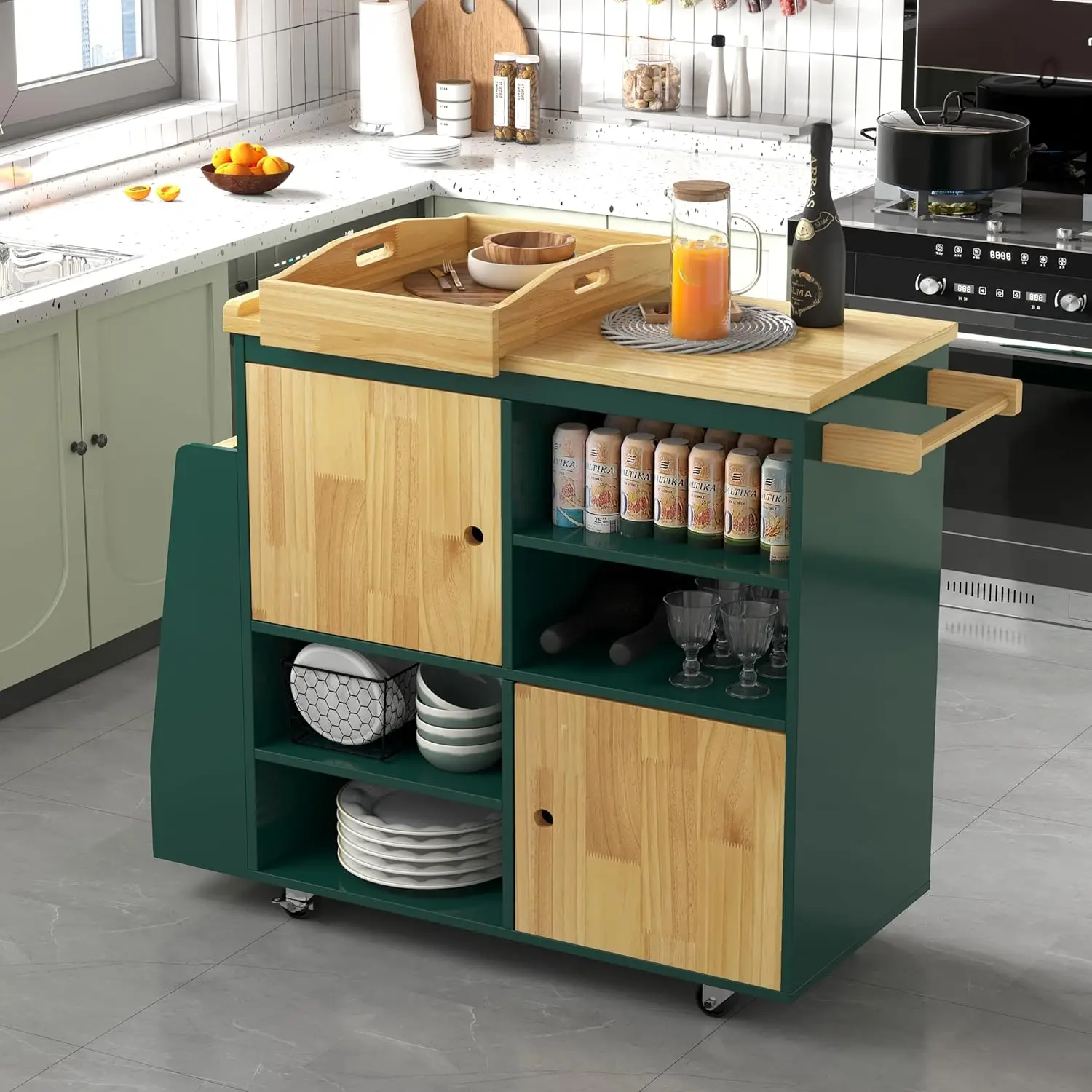 Thumbnail 3 - #2 Trending Kitchen Island Carts Right Now