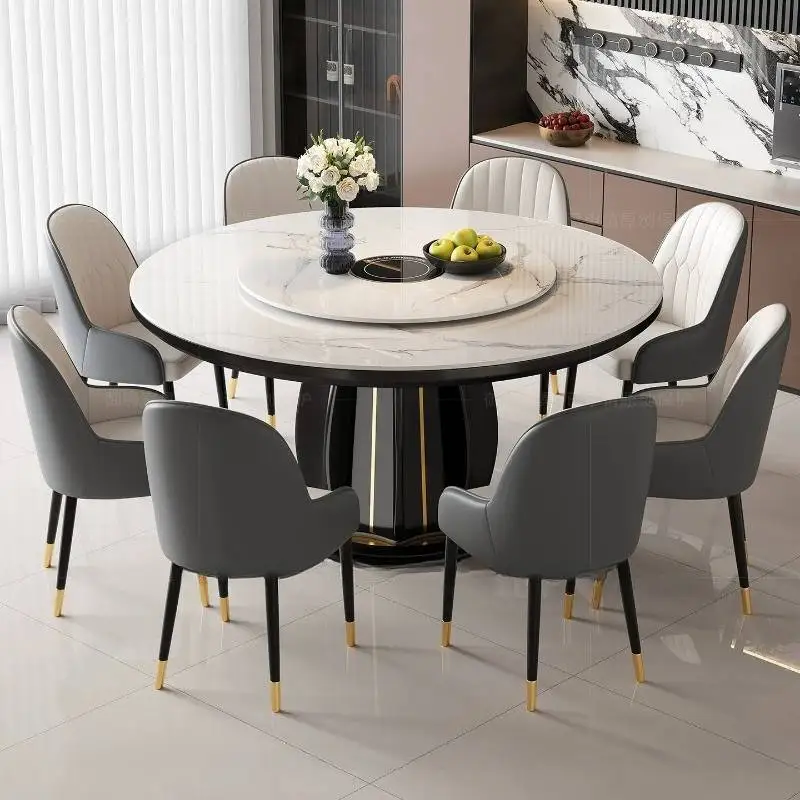 Base giratoria minimalista para mesa de comedor, decoraciones, mesas para conferencias, mesas de restaurante, mesas redondas para isla, muebles para el hogar