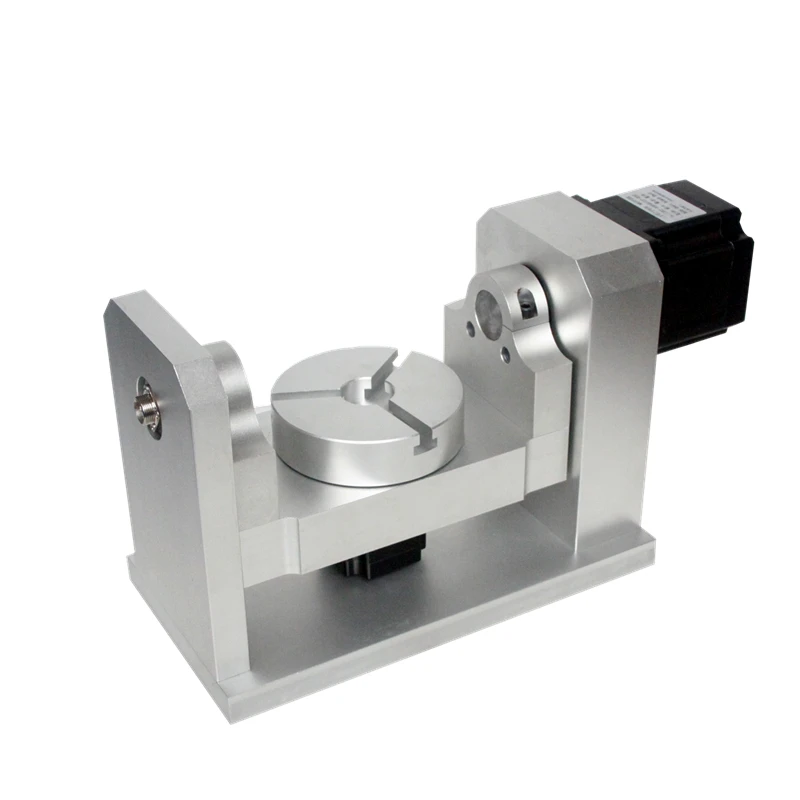 【 4th 5th A/B/C Rotary Axis Dividing Head 50:1 Harmonic Reducer Harmonic Gearbox for CNC Router and CNC Engraving Machine