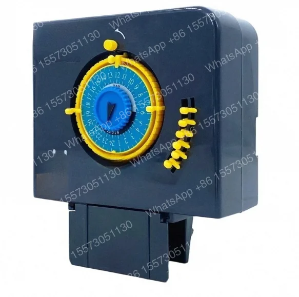 T-8800 Deluxe Plastic Automatic Fish Feeder with Timing Box for Indoor and Outdoor Aquariums and Round Aquarium