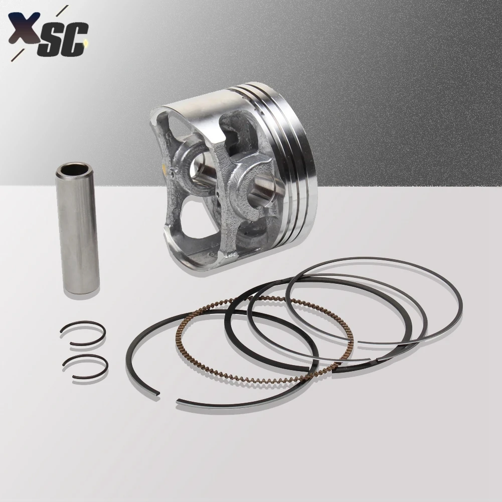 Pistón y anillos para motocicleta, juego de pasadores de 60mm y 13mm para YinXiang YX 150 160, motor Dirt Pit Bike ATV, accesorios de piezas de