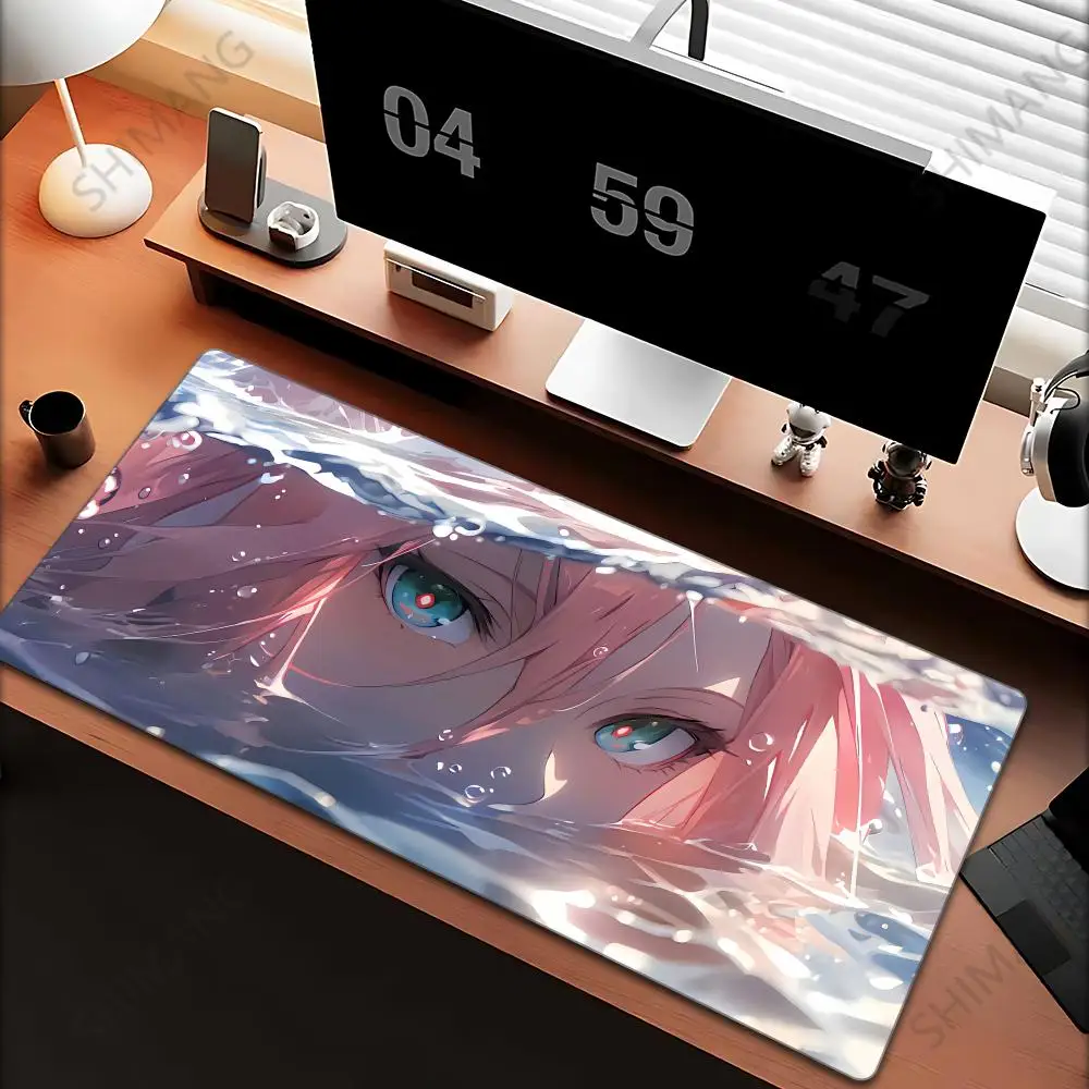 

Non-slip Computer Mousepad HD Printing Quick delivery Gamer Desk Mat Accessories Zero Two Darling In The FranXX 02 XXL Table Pad