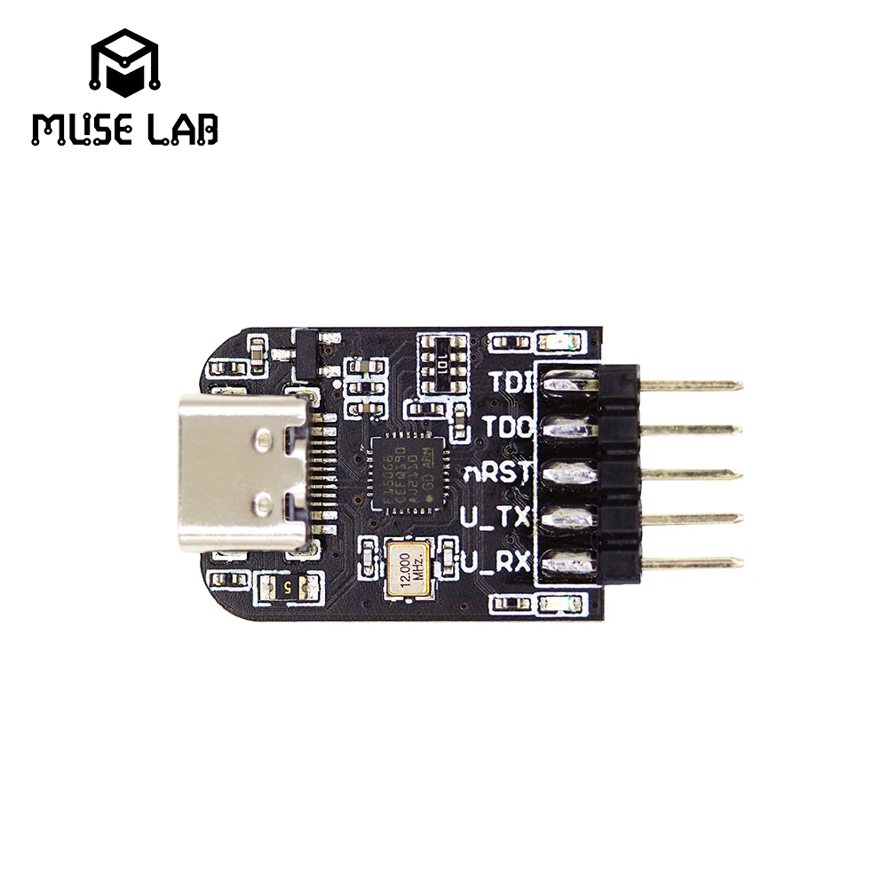 Mini DAPLink Debug Probe TYPE-C STM32 NRF51/52 ARM Cortex-M MCU JTAG/SWD/CDC Serial Port/Drag and Drop Program Keil/IAR OpenOCD