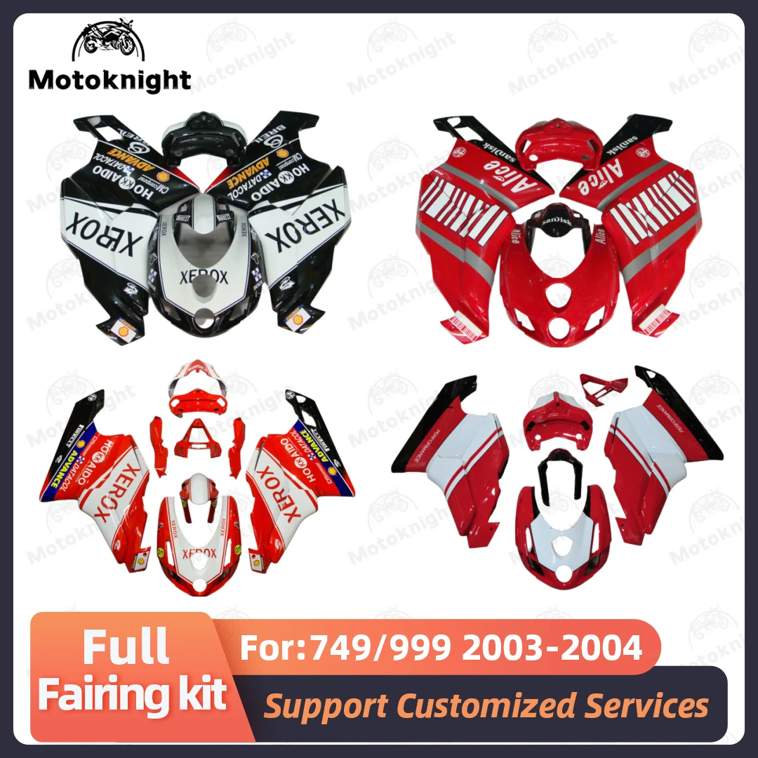 Fit For Ducati 749 999 2003 2004 Fairing Kit Full Set Motorcycle Fairings Painted Bodywork New ABS Plastic 4 Gifts