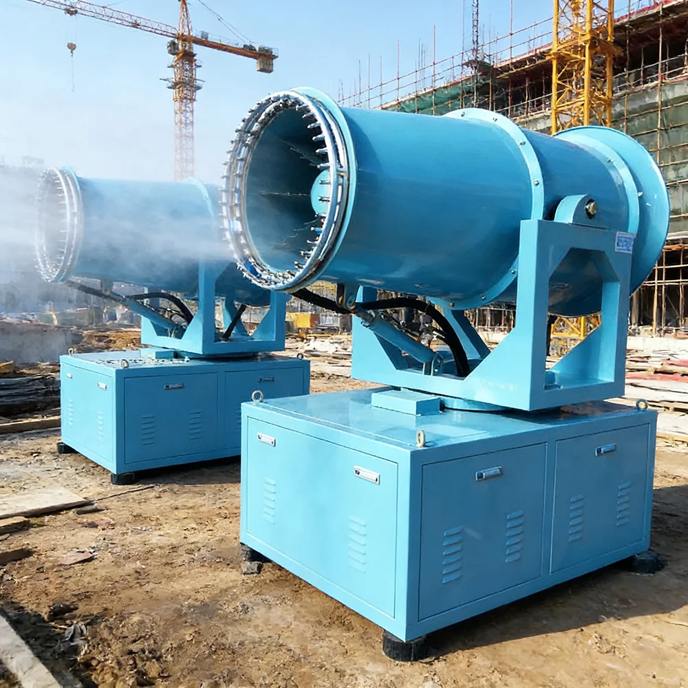 

Мощная туманообразующая пушка для подавления пыли на строительных и демонтажных площадках, 30-100 м