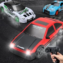 Electric Remote Control Toy High-speed Drift Remote Control Car AE86 Four-wheel Drive Racing GTR Sports Car Model Children's Toy