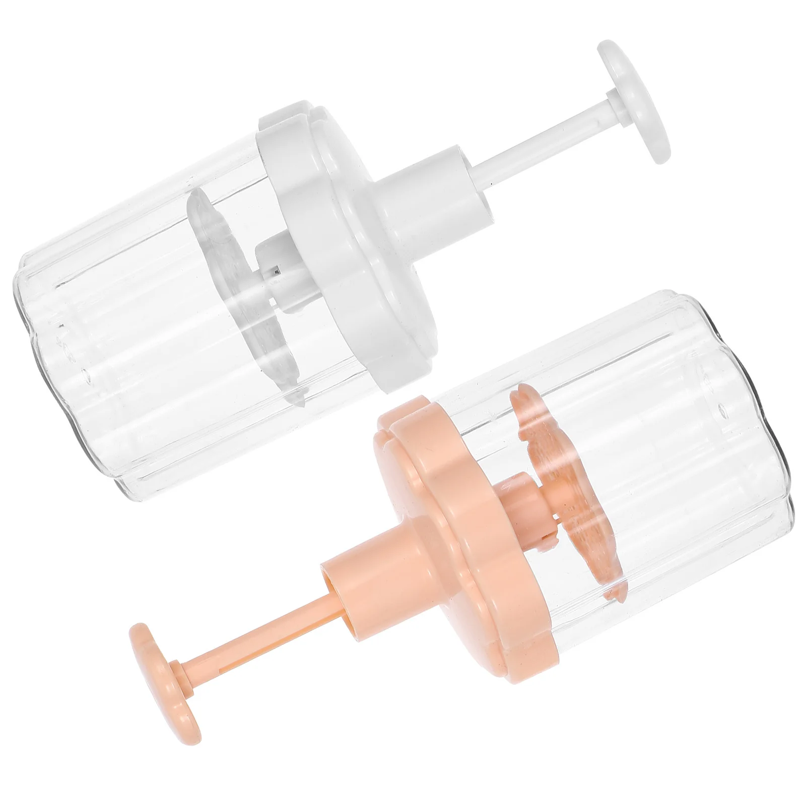 

2pcs Foaming Bottle Face Wash Maker Facial Cleanser Dispenser Shampoo Frother Skincare Bubble Tool Reusable Plastic Foam