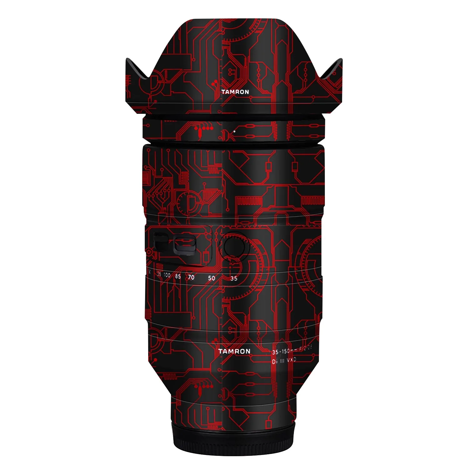 Per Tamron 35-150mm F2-2.8 A058 Per Sony E Mount Decal Skin Obiettivo Della Fotocamera Adesivo Pellicola Dell'involucro Del Vinile 35-150 2-2.8 F/2-2.8 Di III VXD