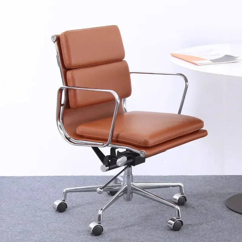 Swivel Computer Office Chairs Design Ergonomic Floor Swivel Office Chairs Disain Luxury Silla Escritorio Office Furniture