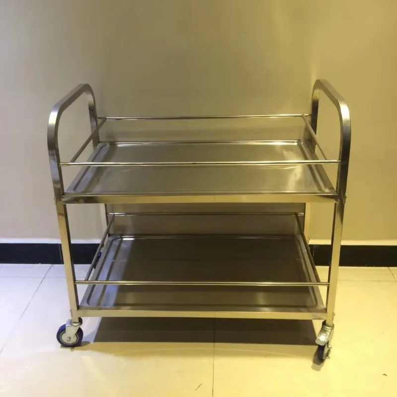 food trolley cart Restaurant hotel kitchen equipment 3-tier stainless steel   