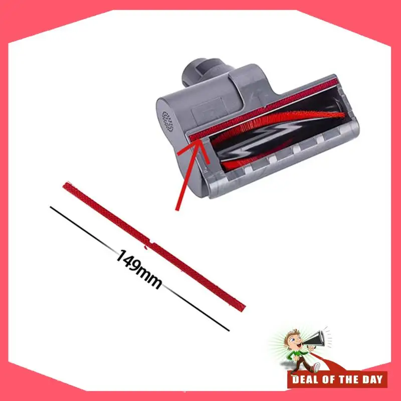 24-часовая доставка, подходит для пылесоса Dyson, щетка для удаления клещей, нижняя электростатическая бархатная линия