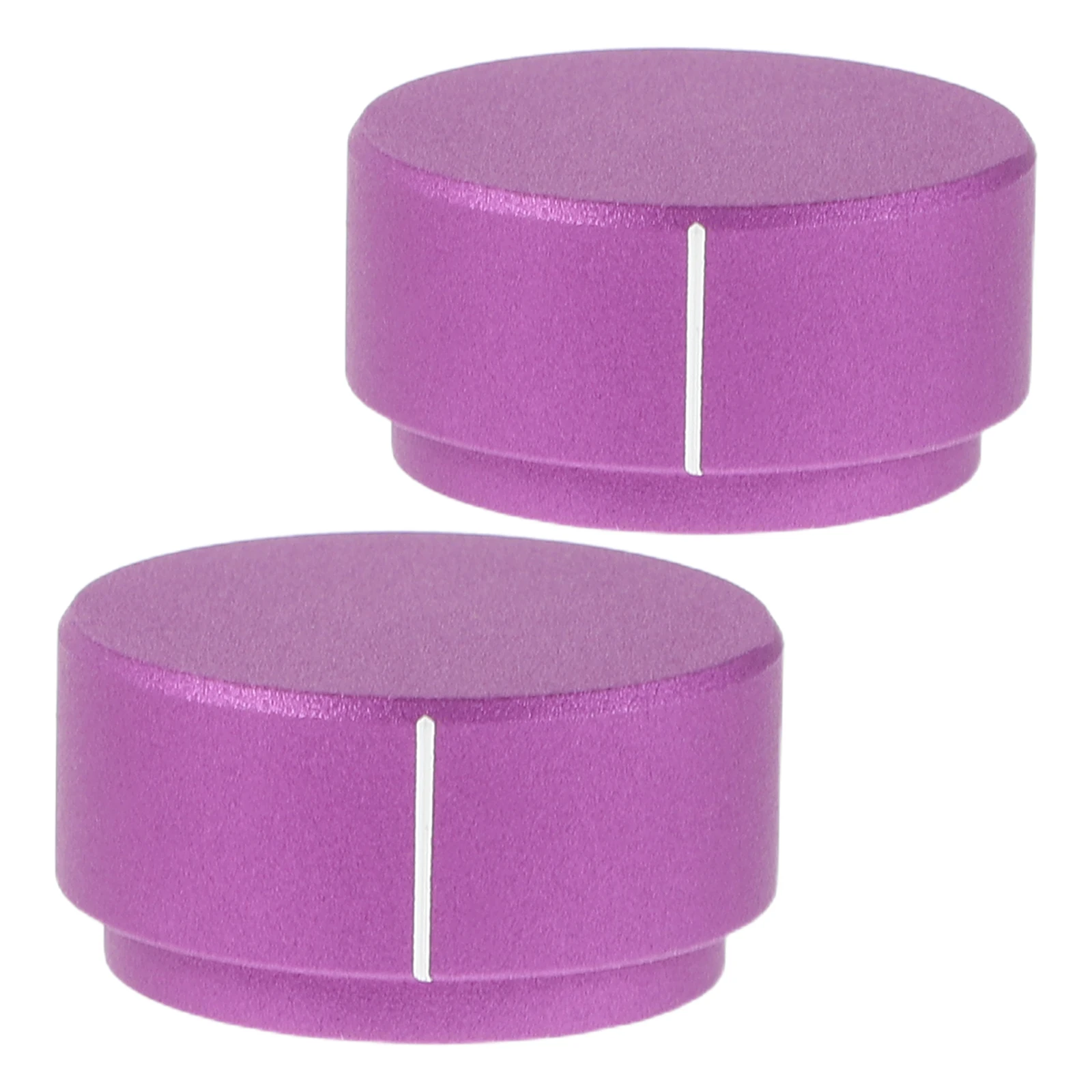 

2 Pcs Potentiometer Knob Aluminium Knobs Aluminum Control Electric Guitar Volume Accessories Parts Alloy Bass Audio for Guitars