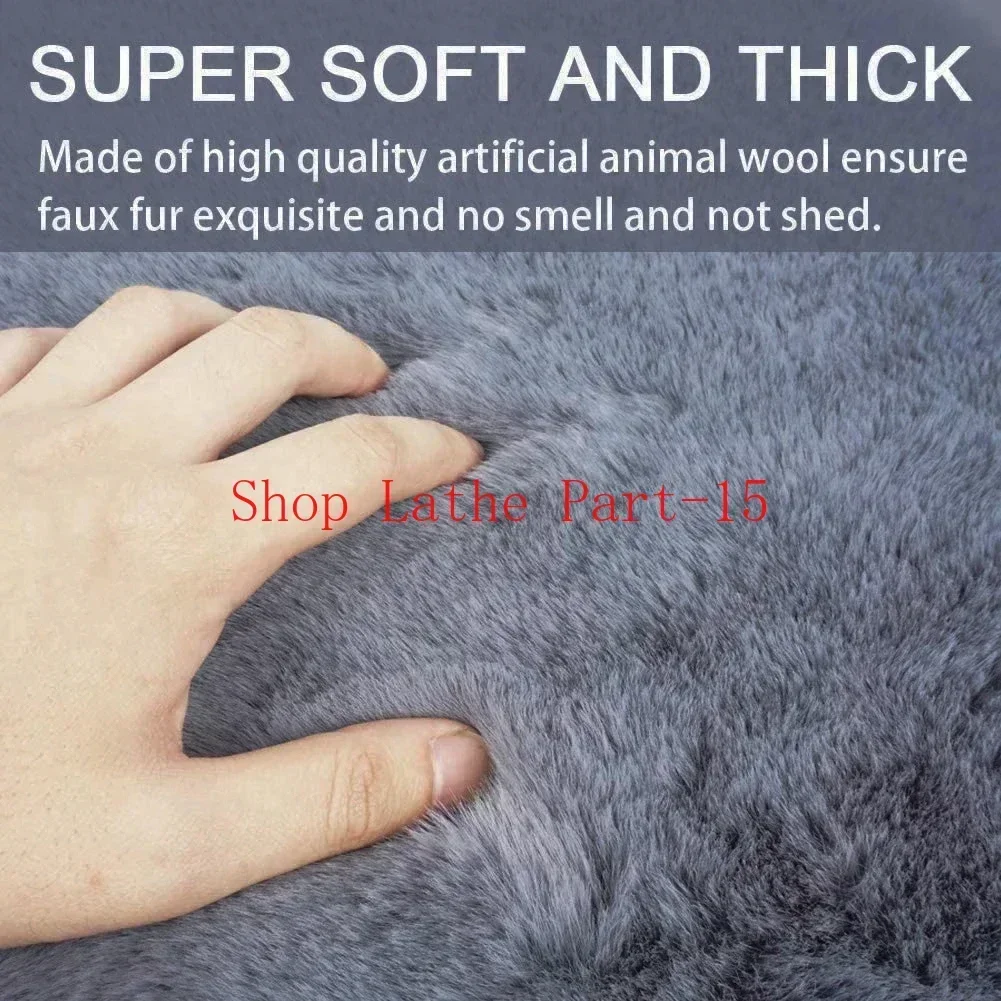 Car Seat Covers Set Fur Front Car Seat Cushion Faux Fur Universal Wool Car Seat Cover Winter Warm Plush Soft Sheepskin