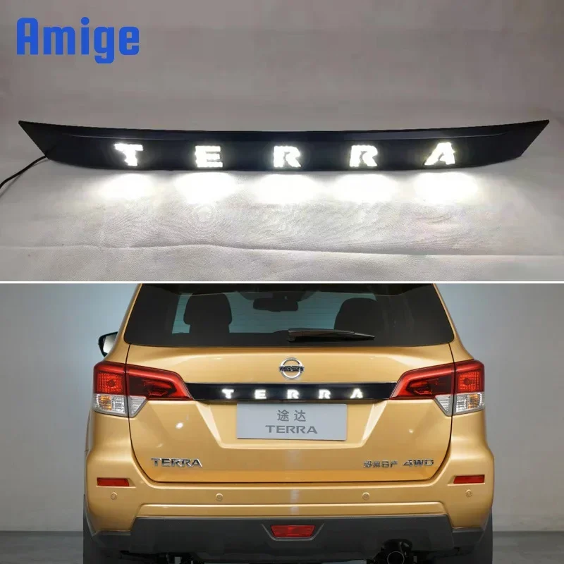 Car LED Rear Bumper Lamps For Nissan Terra 2018 2019 Brake Light Turn Signal Backup Reflector Lamp Taillights Fog lamps