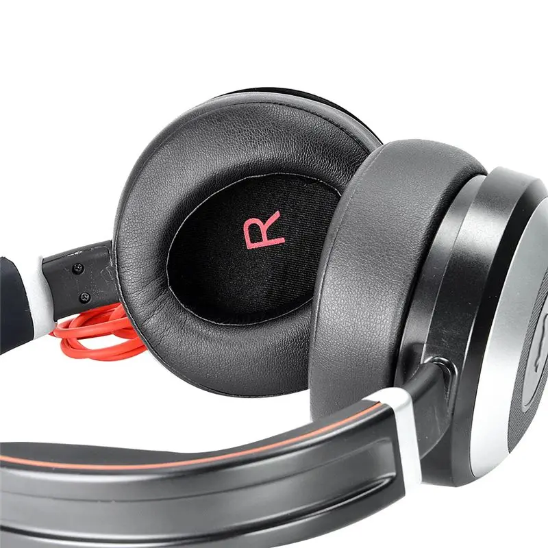 ABGI, lot de 2 coussinets d’oreille de remplacement en mousse pour casques Jabra Evolve 80 UC MS, coussinets d’oreille en éponge