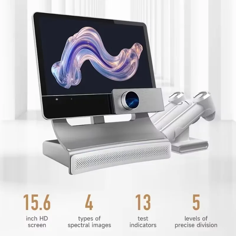 Intelligent Scalp Analyzer Hair & Scalp Detection Machine 3 Spectral Imaging 13 Analysis Metrics Professional Beauty Salon