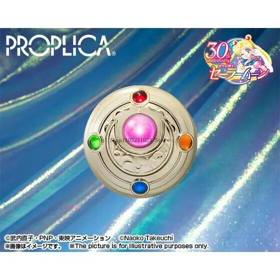 Bandai PROPLICA Sailor Moon Transformation Pen Brooch Brilliant Color Edition Toys for Kids Gift Ornaments Brand New in Shelf