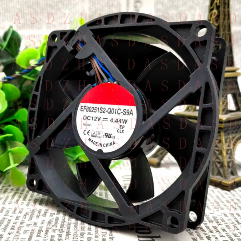 Z for SUNON F80251S2-Q01C-S9A 8025 12V 4.44W Chassis Mute Cooling Fan