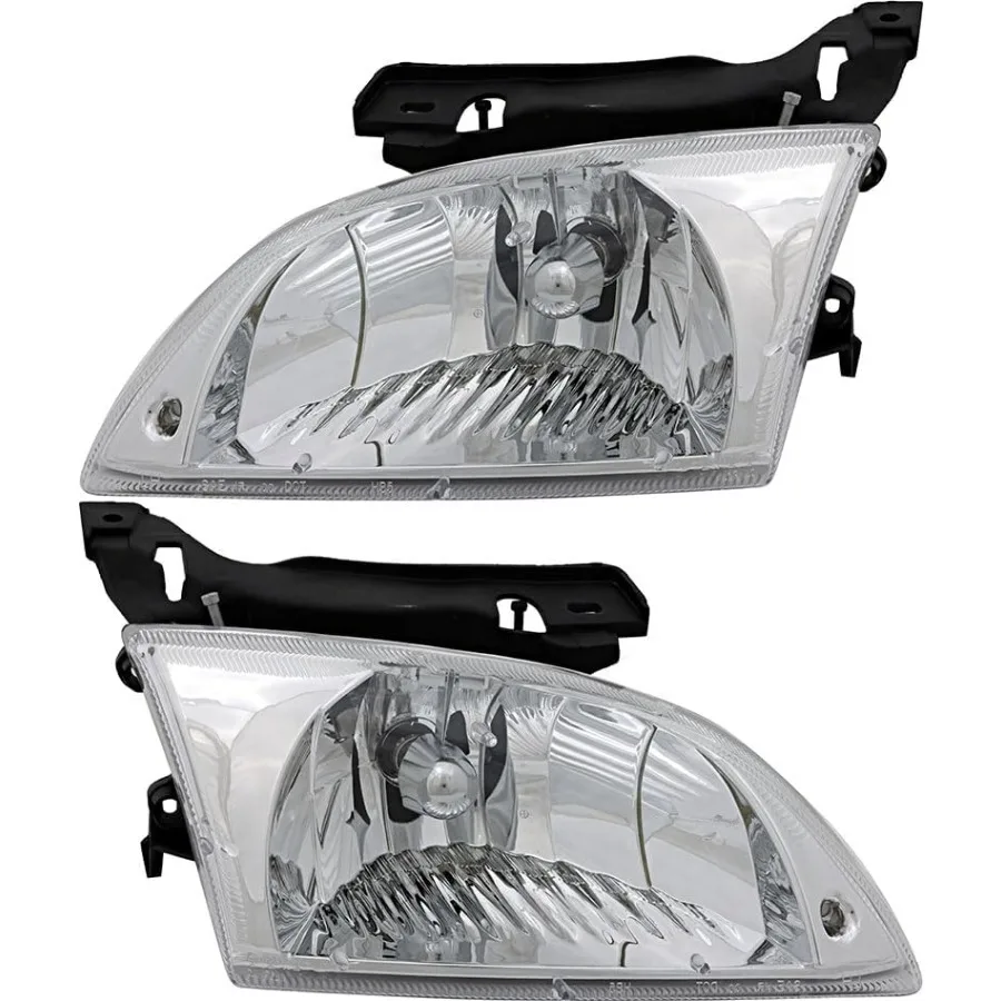 

For Chevrolet Chevy Cavalier Headlights Lamps Set 2000 2001 2002 Halogen Driver and Passenger Side