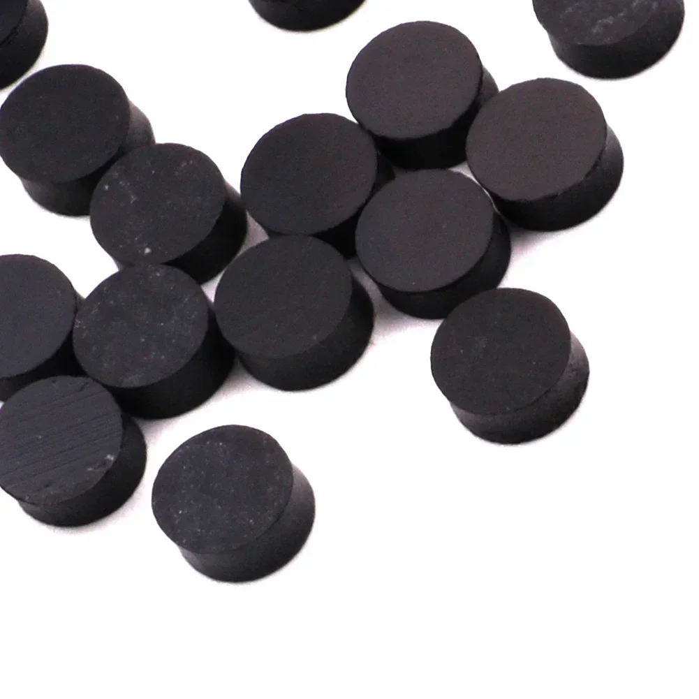 100pcs Inlay Dots High-Quality Pack Black Acrylic Fretboard Fingerboard Dots Inlay Markers Guitars Basses Accessories