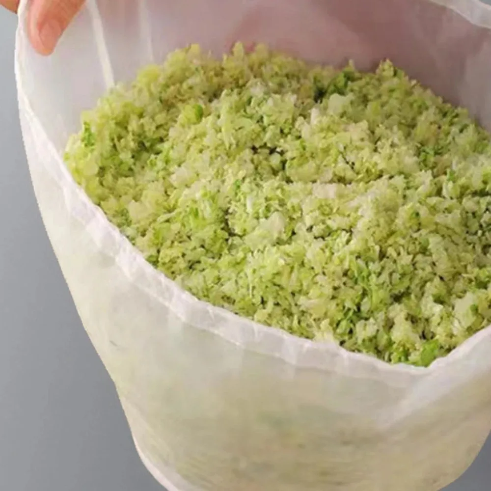 

Bowl Shape Cheese Cloth Bag for Straining with Closed Edges Fabric Fine Mesh Cloths Soy Milk Bags Reusable