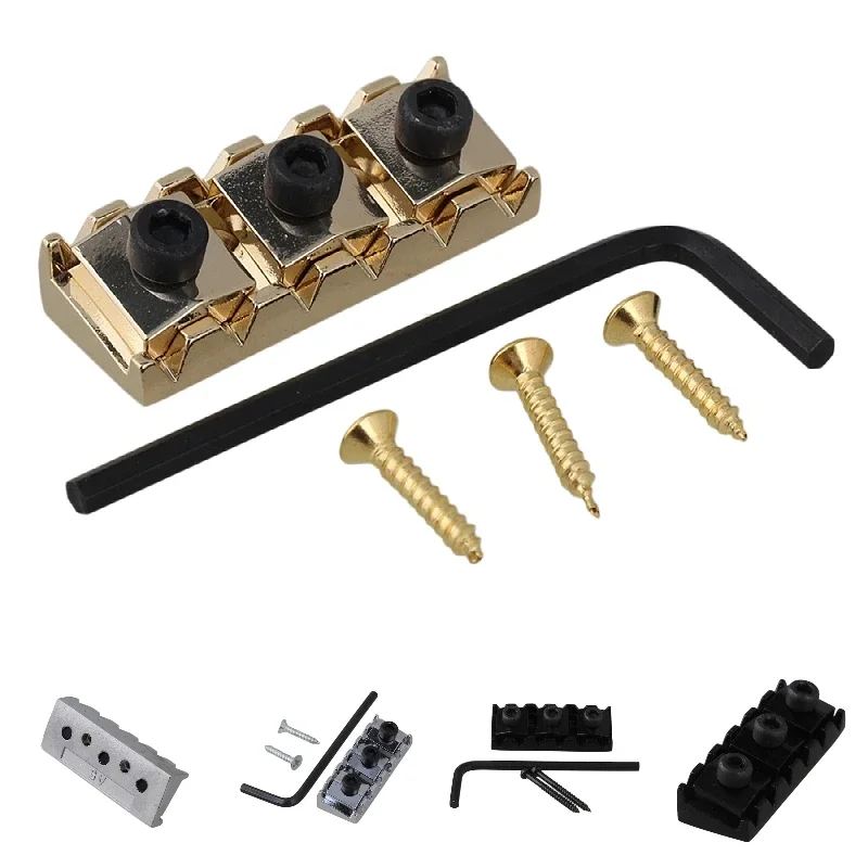 1pcs 42MM  Guitar Tremolo Bridge Locking Nut Chrome Guitar Parts & Accessories