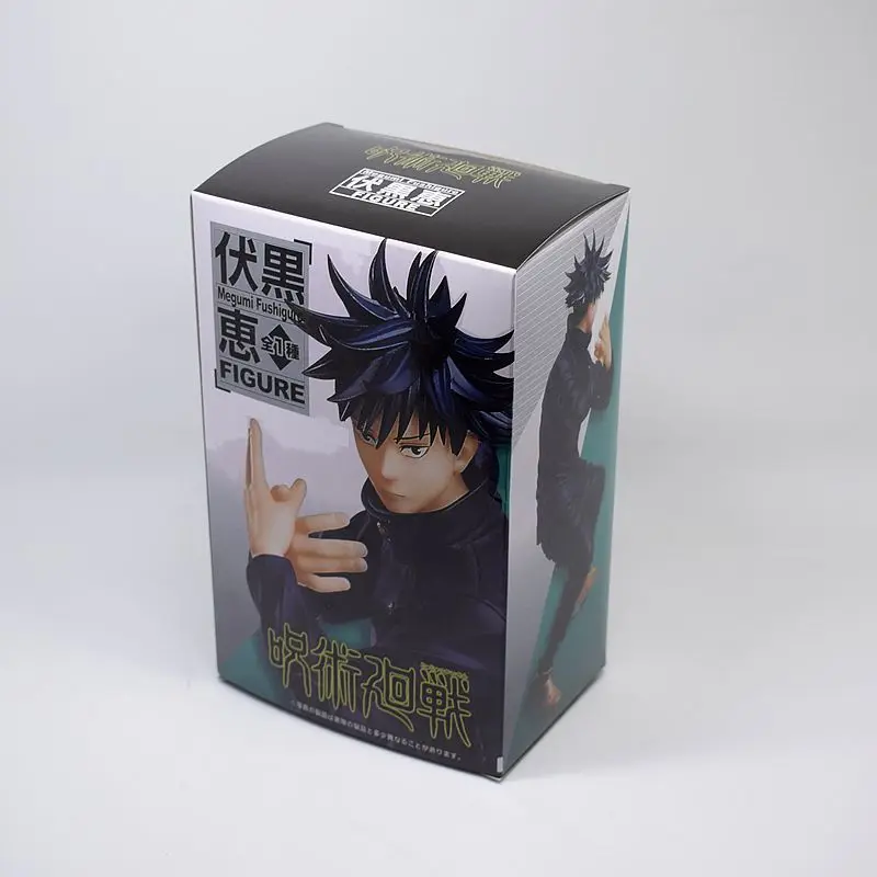 17cm Anime Jujutsukaisen MEGUMI FUSHIGUROI figurka dekoracje na biurko japońskie lalki Model hobby kolekcja pcv zabawki