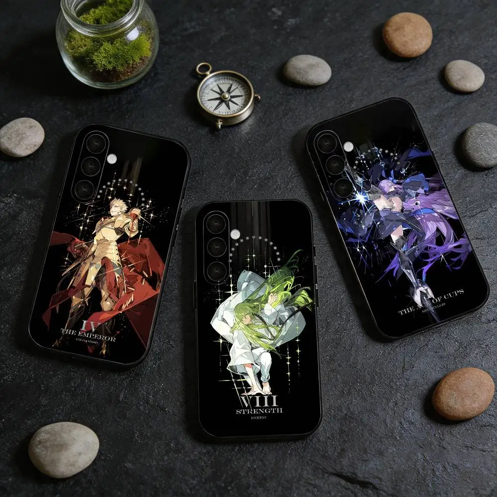 Fate-Grand-Order-r Anime  Black Soft Case for Samsung Galaxy A73 72 71 70 53 52 A1 Others Cover