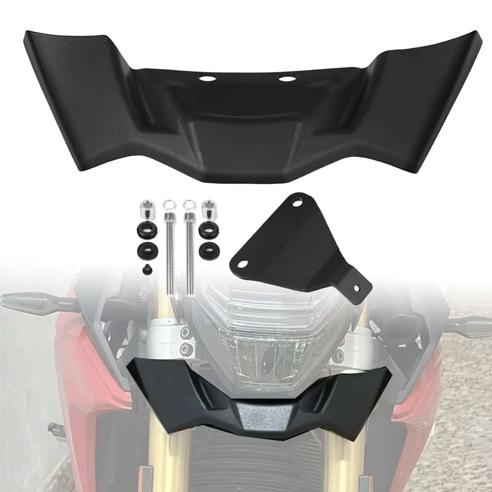 

For BMW S1000R 2021-2025 M1000R 2023 2024 F900R 2021-2024 Motorcycle Front Lip Wind Wing Cover Aerodynamics Fairing Winglets