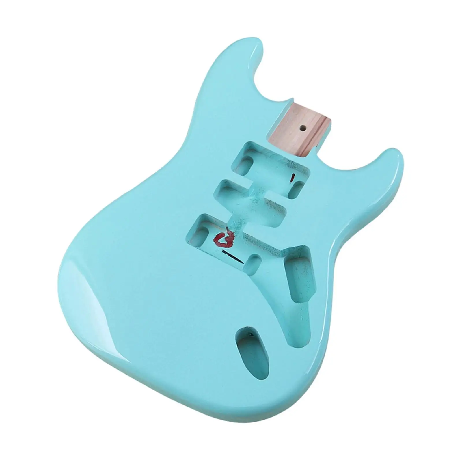 DIY Electric Guitar Body High Performance Stylish, Unfinished Spare Part, Musical Instrument Accessory, Guitar Barrel