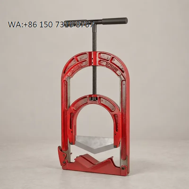 ECH8PE Manual HDPE Pipe Guillotine Cutter 3-8 Inch Plastic Pipe Cutting Tool