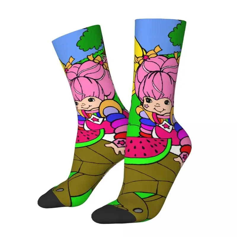 Y2K Rainbow Brite Men Women Socks Outdoor Novelty Spring Summer Autumn Winter Stockings Gift