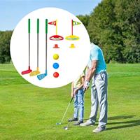 Kids Golf Club Set Lightweight Mini Golf Set for Children Lawn Family Games