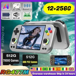 ANBERNIC RG 477M Retro Handheld Game Console 4.7