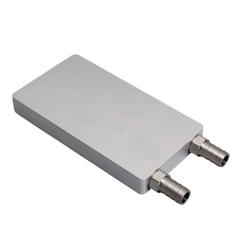 With connector stir friction welding water cooling plate new energ  plate heat dissipation can be customized radiator
