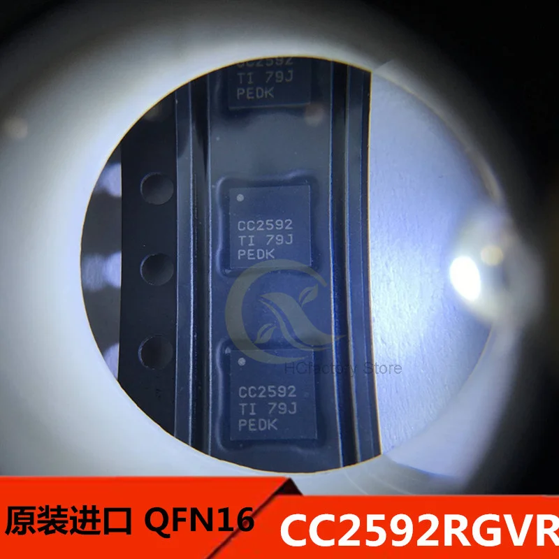 Novo produto de cc2592rgvr qfn16 2.4ghz sem fio transceptor chip atacado lista de distribuição de uma parada